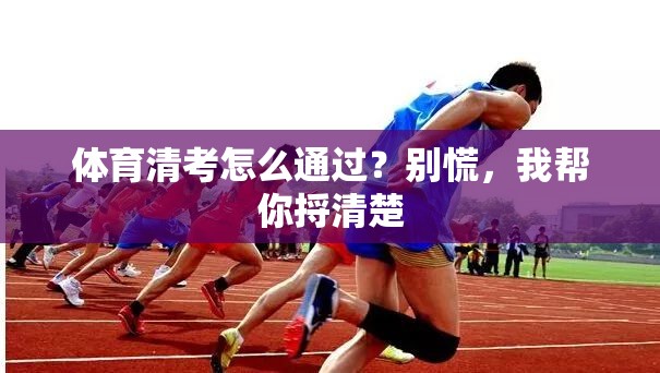 体育清考怎么通过？别慌，我帮你捋清楚